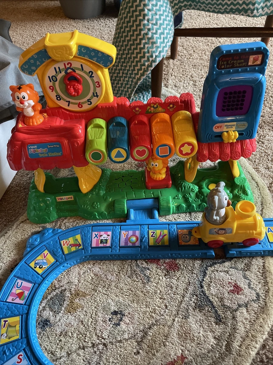VTECH Smartville Alphabet Train Station Used