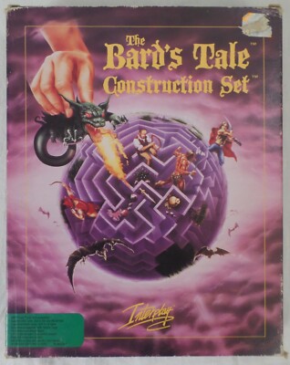 The Bard's Tale Construction Set, 3.5 Disk PC Game Interplay