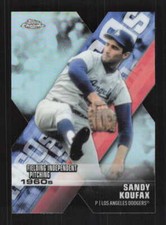 Sandy Koufax 2020 Topps Chrome Decade of Dominance Die Cut #DOD-8