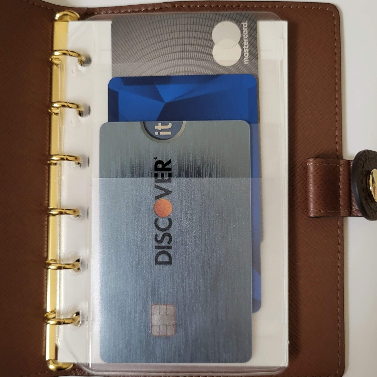 fits Louis Vuitton Small LV Agenda: Storage / Credit Card Pouches