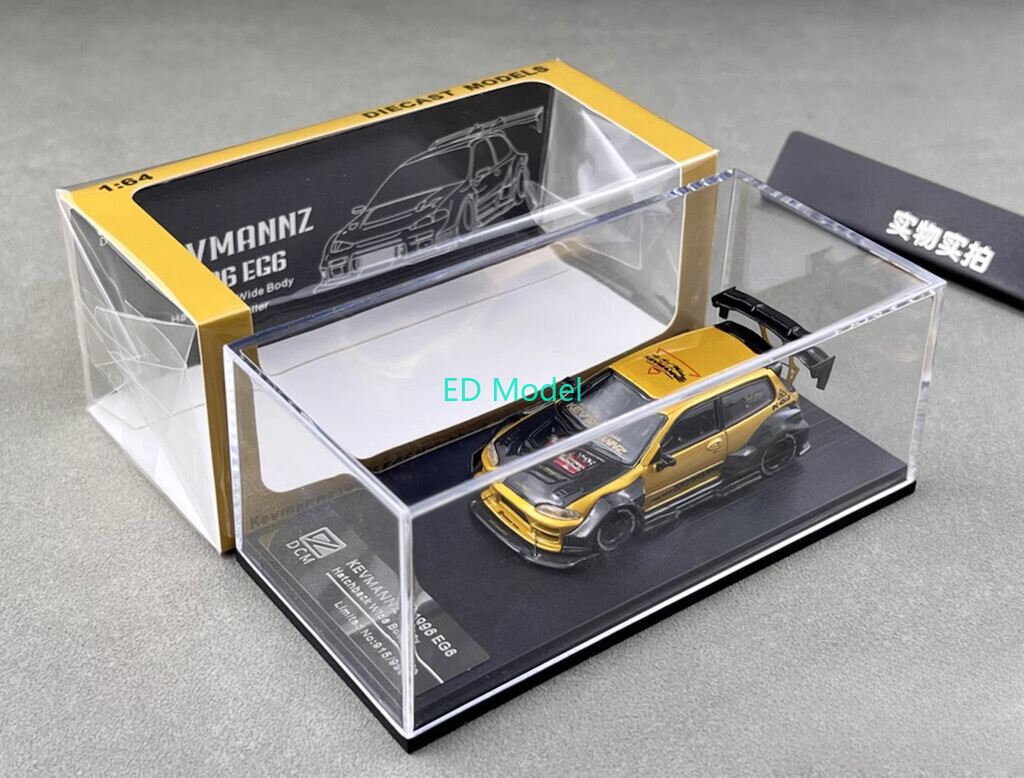 ミニカー 1/64 DCM Kevmannz Honda Civic 1996 EG6 DCM Kevmannz 1996 Honda Civic EG6 Hatchback Wide Body