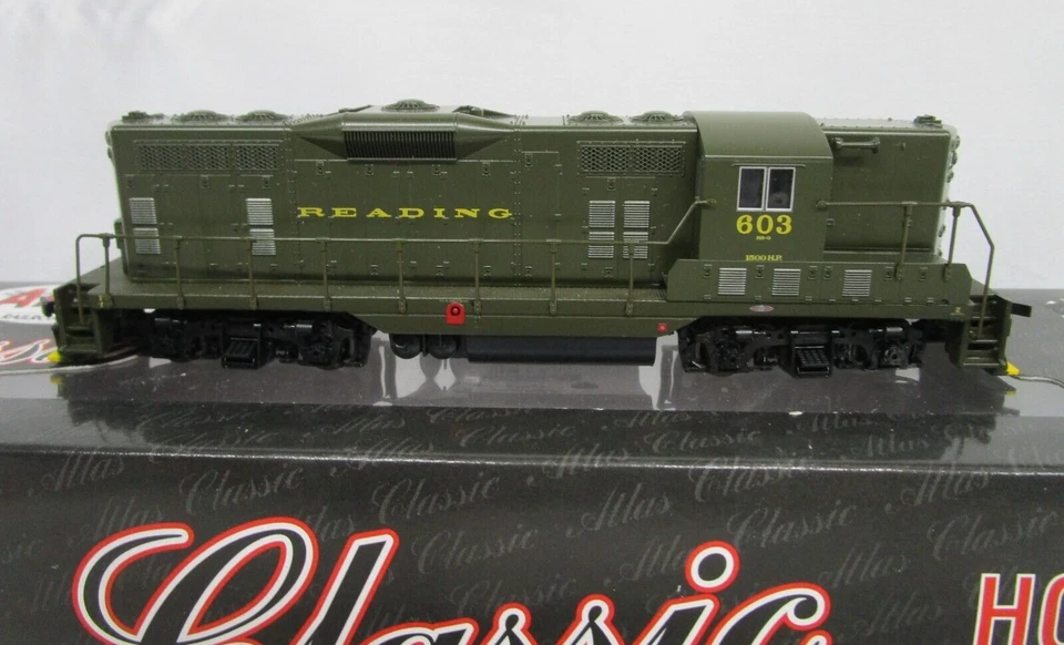 Atlas Classic HO Scale Reading EMD GP7 Diesel Locomotive #603 NOS DCC Ready 8417 - Image 2 of 4