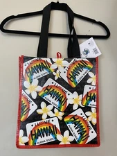 NWT Target Reusable Shopping Tote Bag Hawaii Special Edition Aloha Rainbow