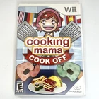 Cooking Mama: Cook Off CIB W/ Manual (Nintendo Wii, 2007) Tested & Working