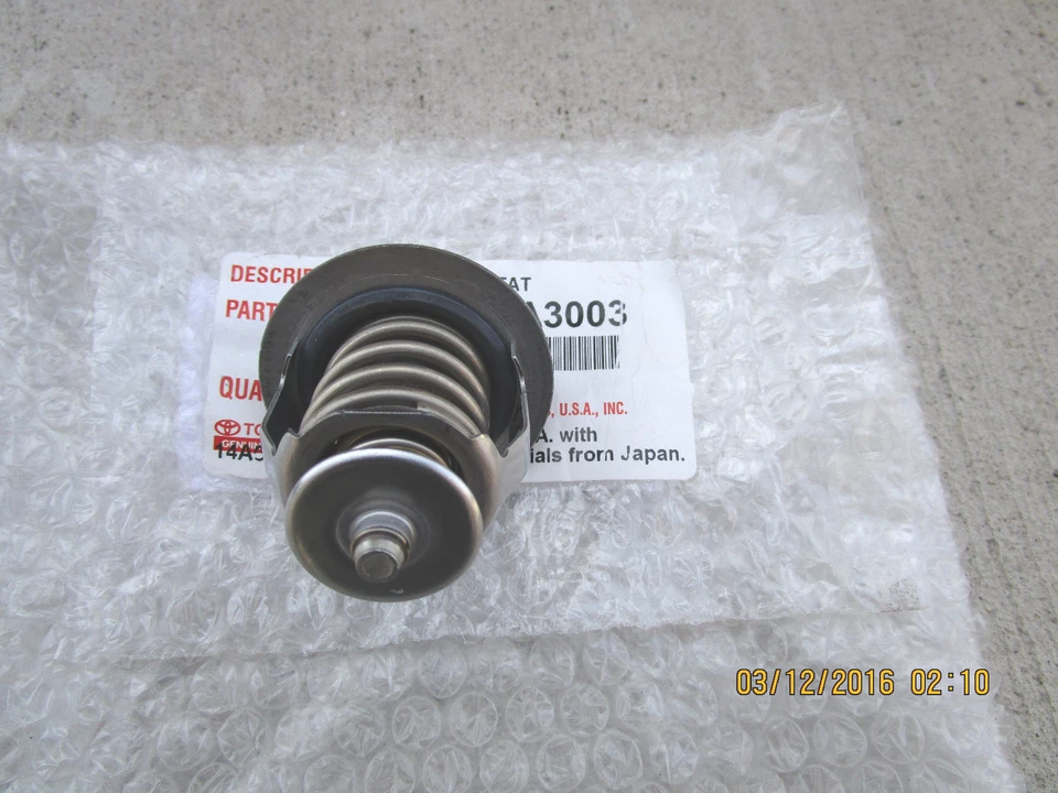 00 - 05 TOYOTA MR2 SPYDER 1.8L 4Cyl MOTOR REFRIGERANTE TERMOSTATO FABRICANTE DE EQUIPOS ORIGINALES NUEVO Foto 2 de 2