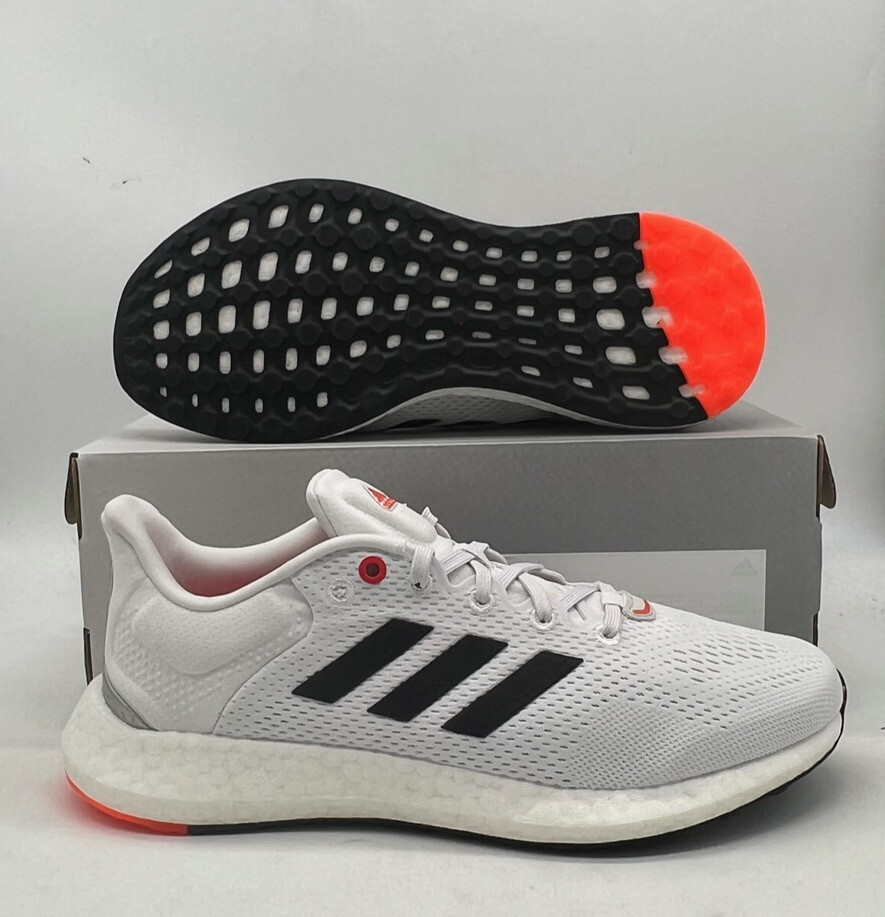 Adidas Pureboost 21 Low Мужские кроссовки Белый Черный GY5099 Мужской размер