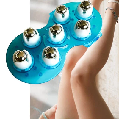 ALPENHOF Anti Cellulite Massage Handschuh Haut Massager Massage-Roller Hautstraffung