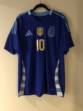 x Argentina Adidas Away Soccer Jersey IP8413 Copa America 2024 NWT Messi #10 2XL