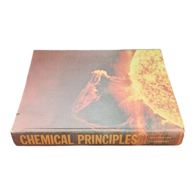 Chemical Principles Fourth Edition Masterton Slowinski Saunders 1977 HC Good