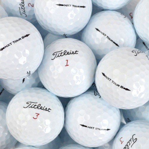 Titleist NXT Tour S Lake Golf Balls Grade A Soft Feel Distance 12 24