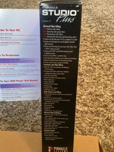 Pinnacle Studio Media Suite Plus Version 9 Video Digital Media Editing - Picture 6 of 20