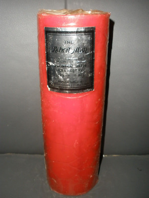 NEW Vintage Pillar Candle Robert Alan Scented with Hollyberry 3'' x 9''