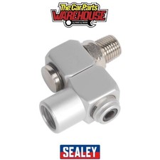 Image of Sealey SA902 Z-Swivel Air Hose Connector 1/4"BSP