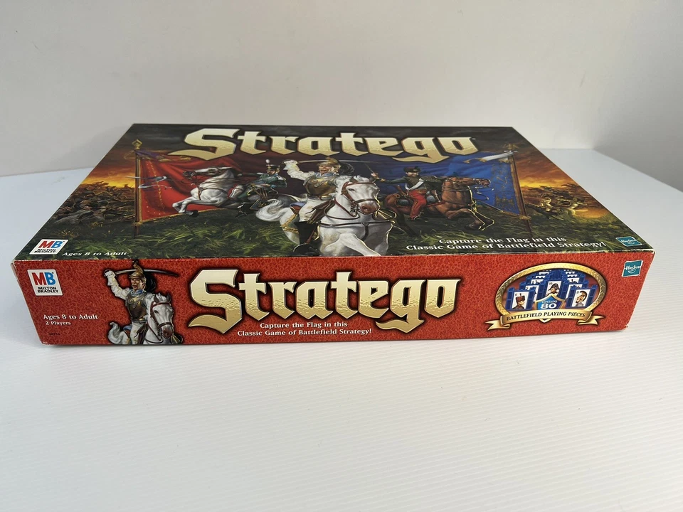 Stratego Vintage 1999 Battlefield Strategy Board Game | Milton Bradley Complete - Image 2 of 4