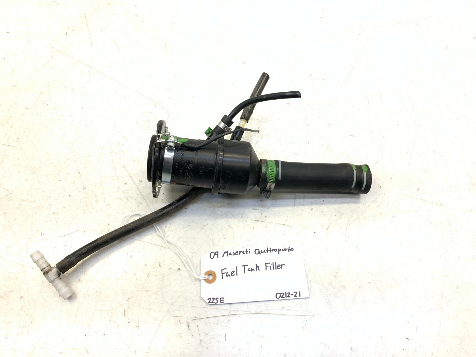 08 09 10 11 12 MASERATI QUATTROPORTE FUEL TANK FILLER NECK OEM