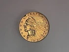 1912 US $2.5 Gold Indian Head Quarter Eagle 2.5