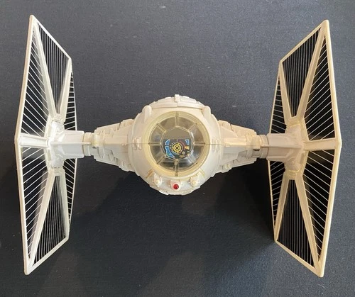 Imperial Tie Fighter 1978 Vintage Kenner White Complete Everything Works Nice