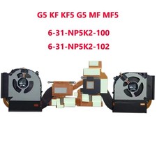 Laptop CPU GPU FAN Heatsink For Gigabyte G5 2023 G5 KF KF5 G5 MF MF5 4PIN New