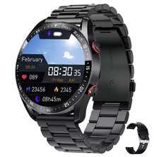 Markenlos F21 Pro Fitnesstracker Smartwatch Schwarz Wasserdicht