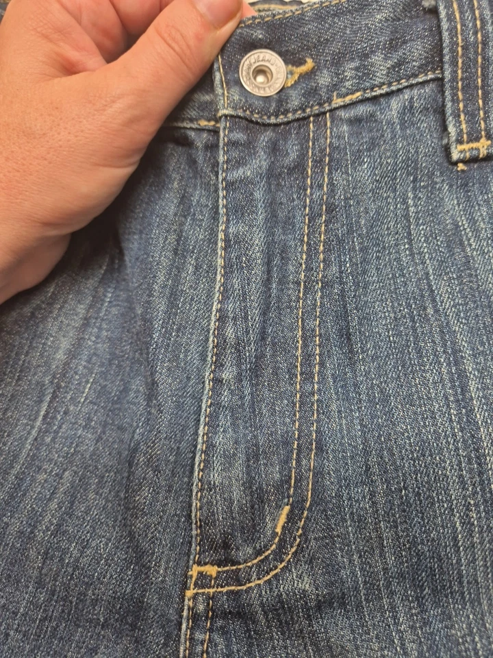 DKNY Jeans Low Rise Womens Blue Denim Cotton W32 L32 - Image 4 of 4