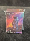 .999 Fine Silver Astronaut Pan Silver Company  5 Grams Art Bar Limited To 3000