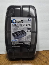 Series 8 Fitness Step Risers 2 Pack for 8" Platform (Platform Not Included) NEW