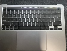 2020 Apple MacBook Pro 13 Upper Keyboard/Trackpad/Palmrest Case. Free Shipping