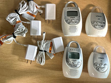 V-Tech Baby Monitors Parent  Baby Units 4 Model DM221 DU/BU W/power units