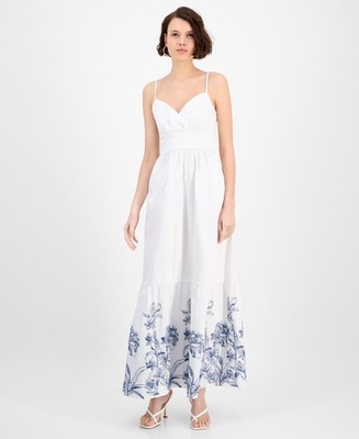halter white dress long ROSEE de MATIN HALTER NECK LACE MIDI DRESS IN White