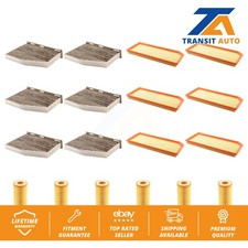 Air Cabin Engine Cartridge Oil Filters (18 Total) Kit For Volkswagen Jetta Golf
