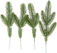Vbs Tannenzweig Mit 3 Spitzen, 4 StüCk, 25 Cm LäNge, Ideale Weihnachtsdeko