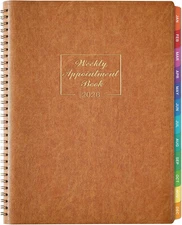 2026 Weekly Appointment Book - JAN. 2026 - Dec. 2026, Daily Hourly Planner 2025,