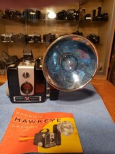 Brownie Hawkeye Camera Flash Model with Flash and flash bulb