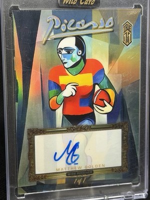 2025 Wild Card Magnum Opus PICASSO Case Hit - Matthew Golden Packers RC Auto 1/1