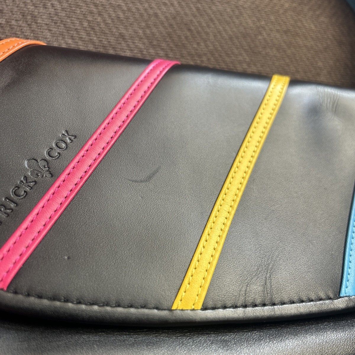 Patrick Cox Y2K Leather Rainbow Purse Wannabe Shoulder Bag Rare 