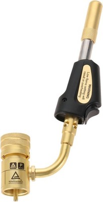 ''Propane MAPP Gas Turbo Torch Tips with Self Ignition Trigger Adjustabl ''