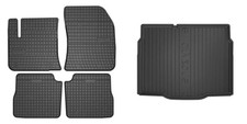 Frogum Fußmattensatz Autoteppich + Kofferraumwanne für Citroën C4 III BA BB