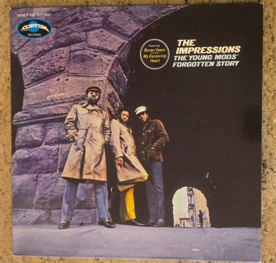 THE IMPRESSIONS  Young Mods' Forgotten Story  LP  VINYL  Reissue Curtis Mayfield