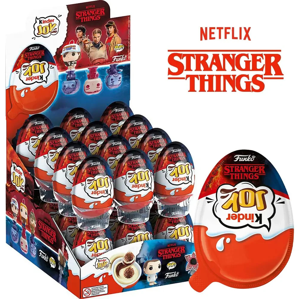 Kinder Joy Stranger Things Limited Edition Funko Mini Figures