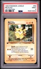 1999 Pokemon Jungle #60 Pikachu 1st Edition PSA 9
