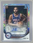 Johni Broome 2025 Bowman #BCA-JO Mini Diamond Refractor Chrome RC Auto /100
