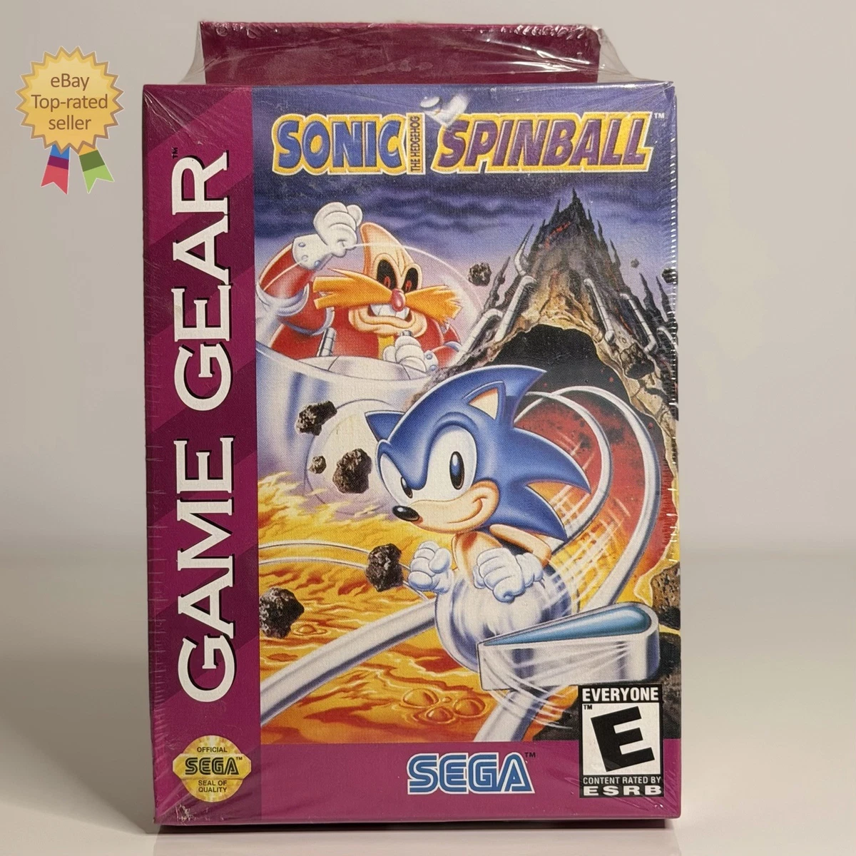 SONIC THE HEDGEHOG TRIPLE TROUBLE SEGA GAME GEAR COMPLETE (no Inside