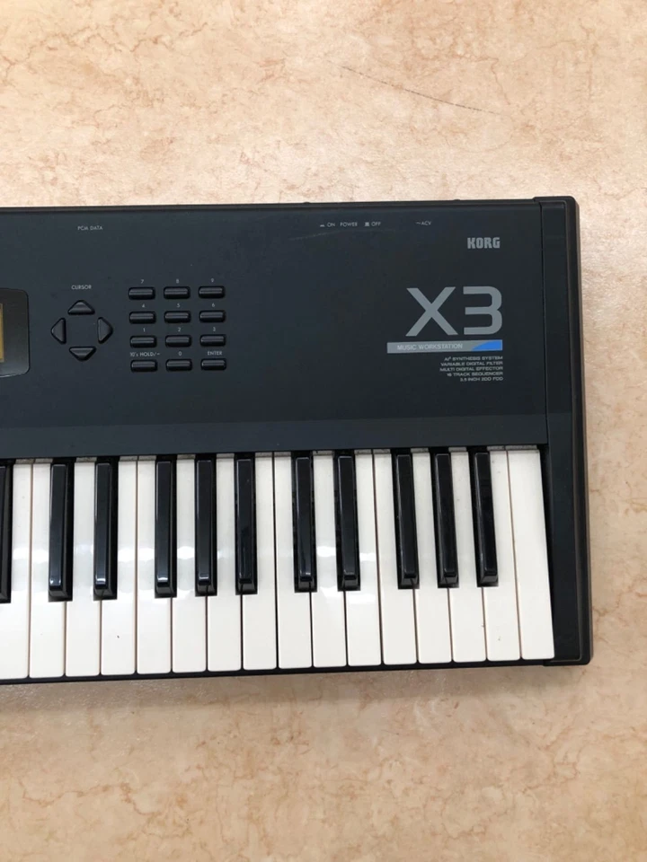 KORG X3 Synthesizer Music Workstation Used fromJapan - Image 2 of 4