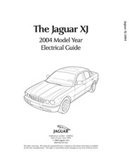 JAGUAR XJ RANGE MODELL 2004 ELEKTRISCHE FÜHRUNG KABELHANDBUCH NACHGEDRUCKT KAMMGEBUNDEN 