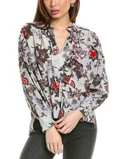 Isabel Marant E'toile Blouse Silk Women's Beige 36