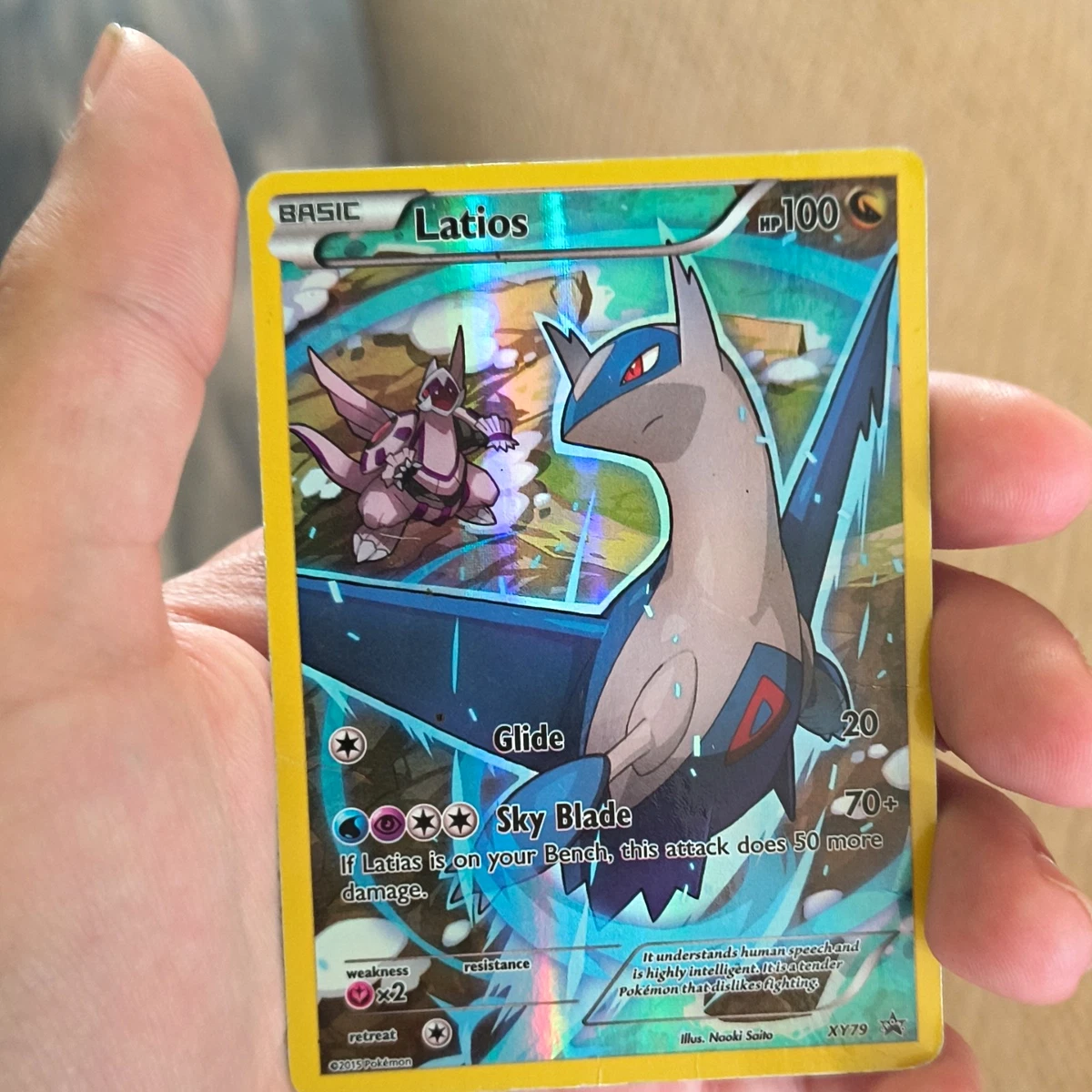 Latias Pokémon TCG XY Individual Collectible Card Game Cards for