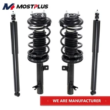 4PCS Front+Rear Shocks Struts w/ Coil Spring Assembly For 2000-2005 Ford Focus