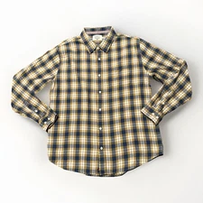 The Normal Brand Flannel Shirt Mens XL Plaid Outdoors Hiking Gorp Preppy