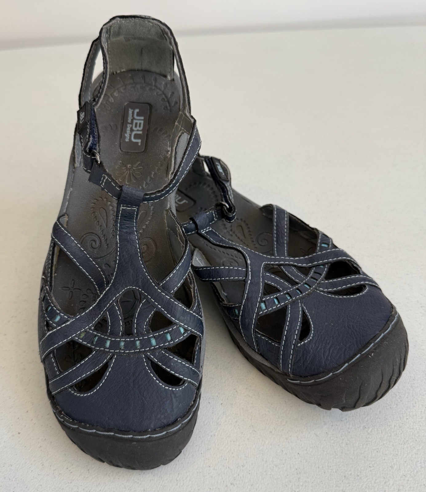 JBU By Jambu Gail Encore Women’s 9 M Blue Shoes Mary Jane Comfort Walking Hiking