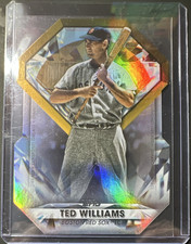 2022 Topps Series 1 Diamond Greats Die-Cuts Ted Williams DGDC-6 Red Sox Baseball